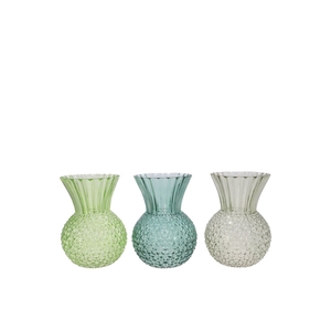 Senna Fresh Green Mix Vase Ass 13x18cm