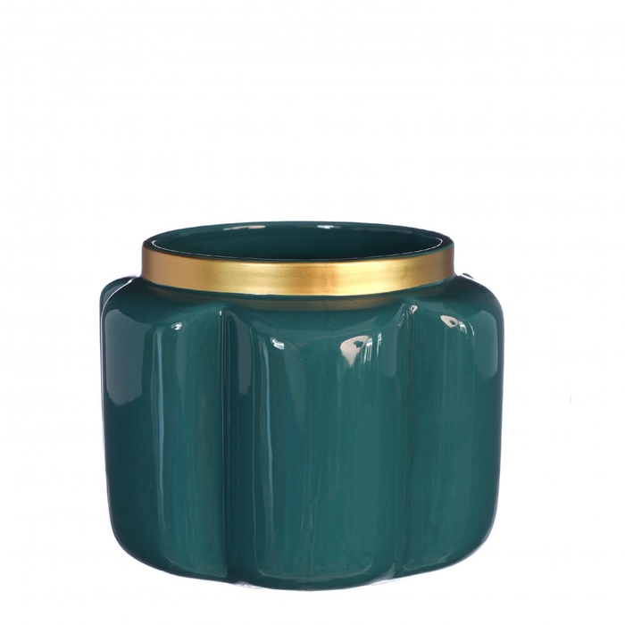 <h4>Ceramics Pouff pot d15.5*12cm</h4>