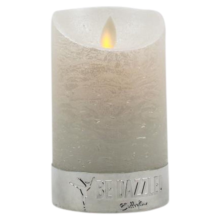 <h4>DF12-BD-20100 - Magic fl candle 75x125mm pearl white tmr</h4>