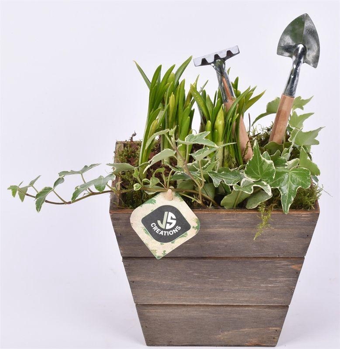 <h4>Hout vierkant 17x17cm</h4>