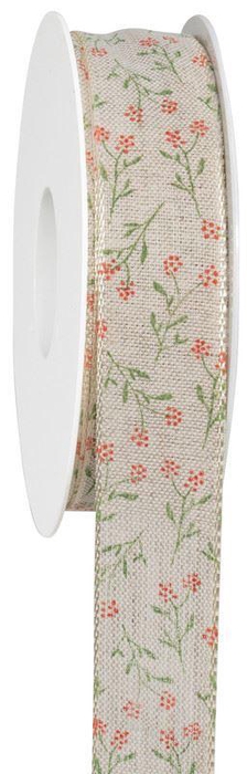 <h4>Lint Flos draad 25mmx18mtr creme</h4>