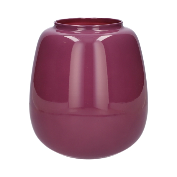 <h4>Vase Amelie d10.4\\18.2xh20 aubergine milky</h4>