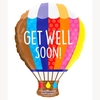 Party! Ballon Get well soon 45cm