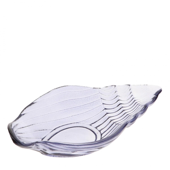 <h4>Maritiem Glas schelp schaal d20*12*5cm</h4>