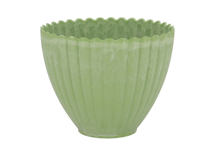 <h4>Melamine Lisa Pistache Pot 16x7x13cm</h4>