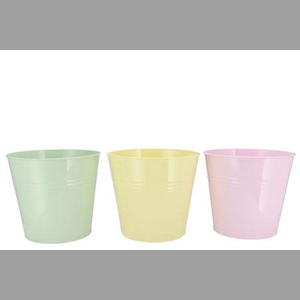 Zinc Dreamy Pastel Mix Bucket Basic Ass 25x22x17cm