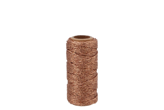 <h4>Ribbon Flashy Cord (nr.78) Copper 25mx1,5mm</h4>