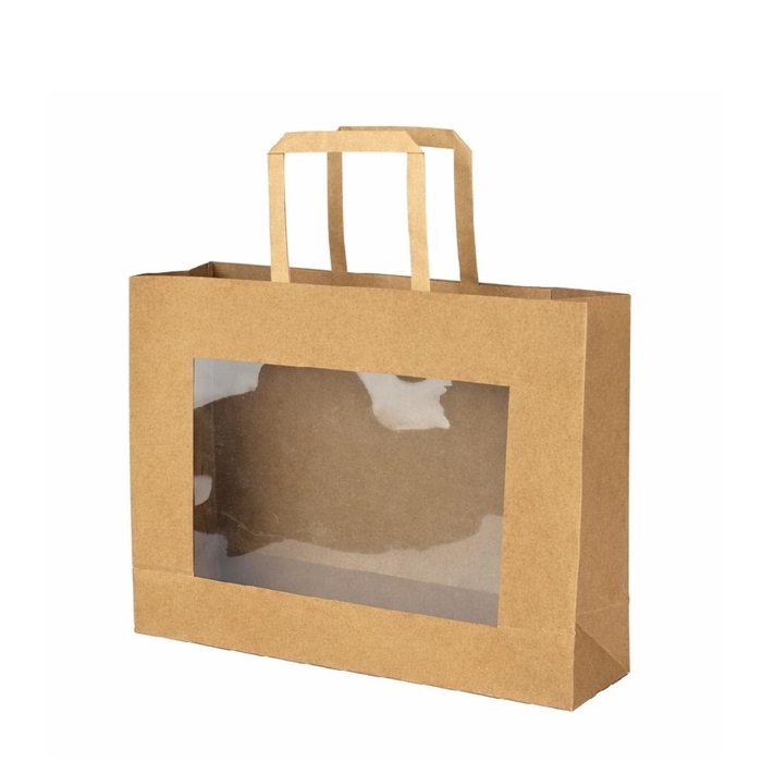 <h4>Tassen Gift bag venster 29*10*25cm</h4>