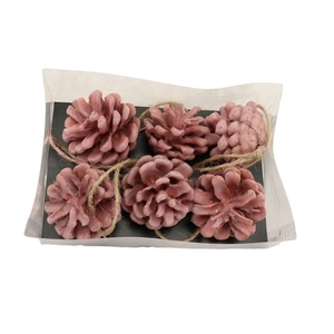 Opruiming Kerst Deco hanger dennenappel 6cm x6