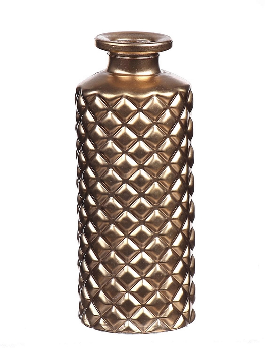 <h4>DF02-664115600 - Bottle Caro17 d5.2xh13.2 gold metallic</h4>