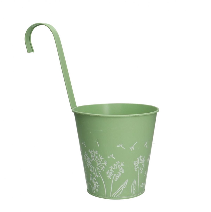<h4>Zinc Celo hanging pot d14*29cm</h4>