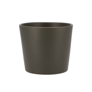 Ceramic Pot Dark Green 15cm