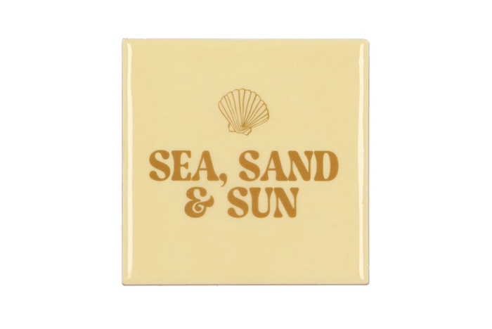 <h4>Tile Sea Sand Sun Beige 10x10x1cm</h4>