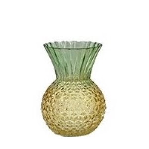Glass vase Pineapple d13*18cm
