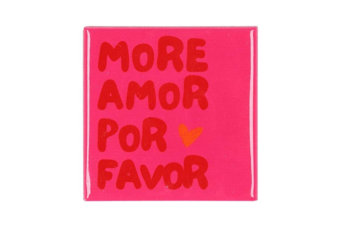 Tile More Amor Pink 10x10x1cm