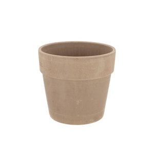 Terracotta Choco Cilinder Pot 20x21cm