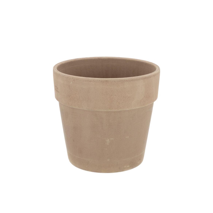 <h4>Terracotta Choco Cilinder Pot 20x21cm</h4>