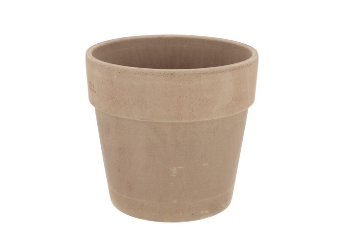 <h4>Terracotta Choco Cilinder Pot 20x21cm</h4>