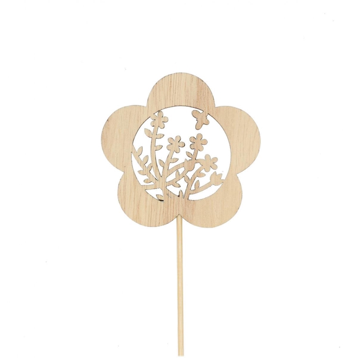 <h4>Bijsteker 50cm Bloem Flori 7cm</h4>