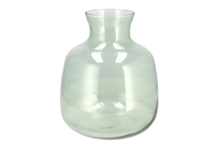 Mira Green Glass Bottle Big 24x24xx28cm Nm