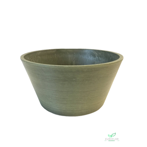 COCOON ECO FRIENDLY POT  Ø25.5X12.7CM  S-FINISH OLIVE