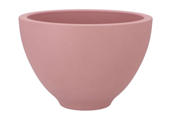 <h4>Vinci Pink Bowl Sphere Shaded 27x18cm</h4>