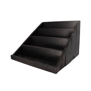Tile Holder Cabinet Black 50x49x36cm