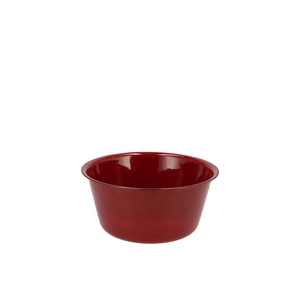 Zinc Basic Red Bowl 15x7cm