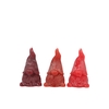 Candle Frosty Gnome Wild Red Mix 6x10cm