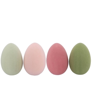 Easter Flock Summer Blush Egg Xl Ass 38x38x53cm