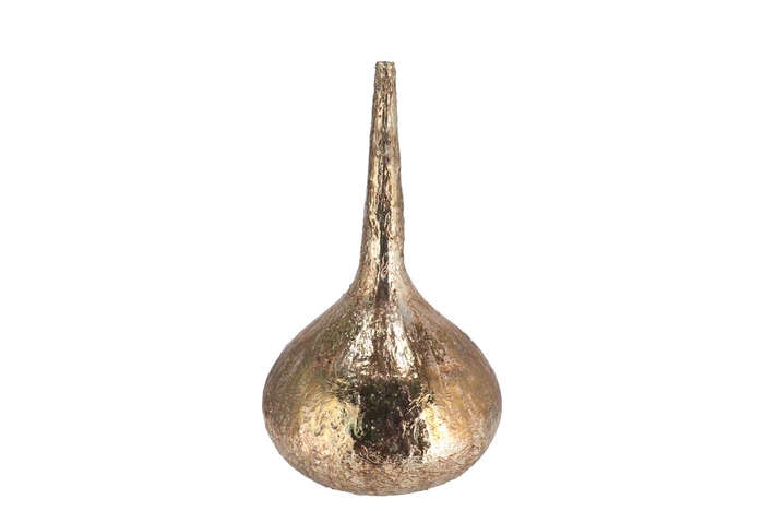 <h4>Noah Majestic Gold Vase Iron 34x61cm</h4>