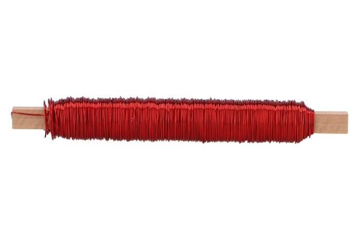 <h4>Draad Wikkel Rood Koper 100 Gram P/1</h4>