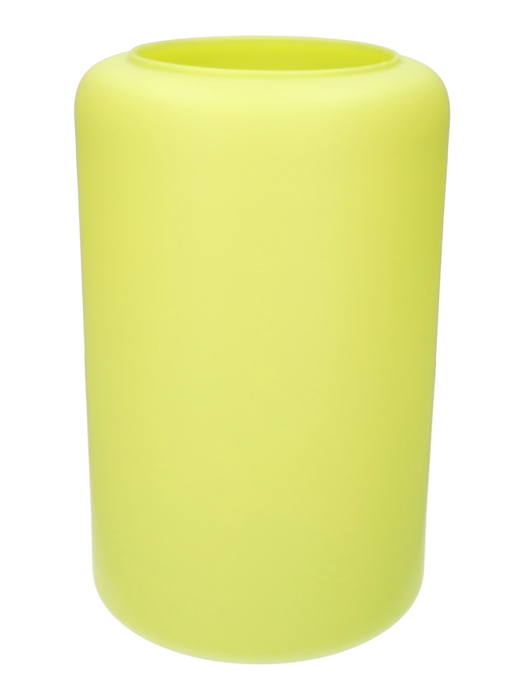 <h4>DF02-883921700 - Vase Bouton d14.5/18.5xh40 bright yellow matt Eco</h4>