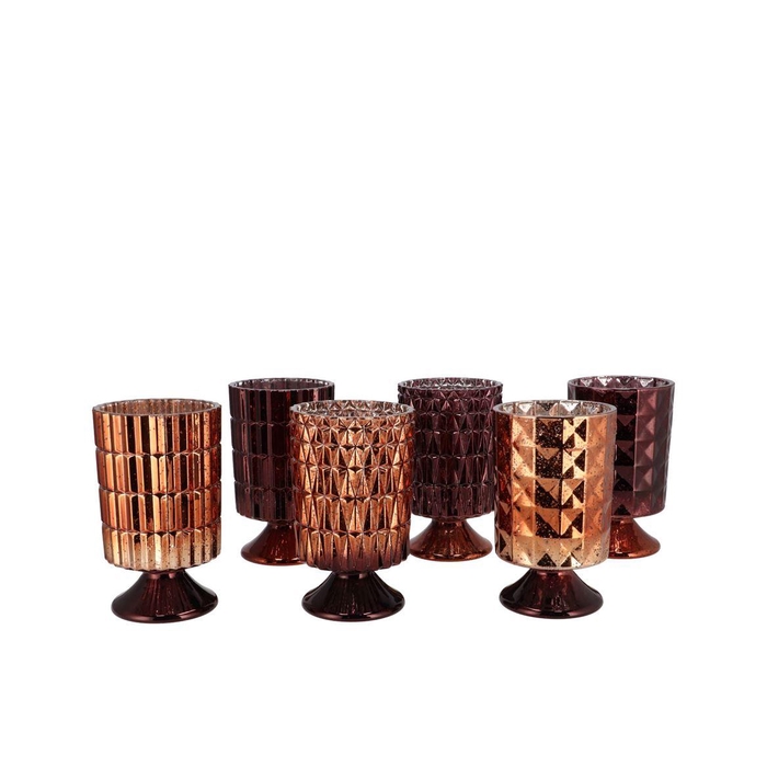 <h4>Jazz Scottish Brown T-light On Foot Ass 10x17cm Nm</h4>