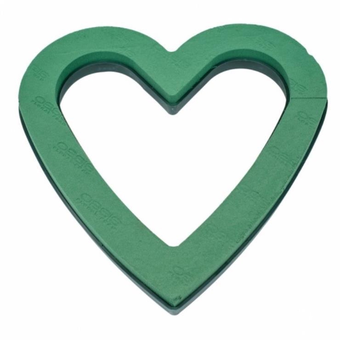 <h4>Oasis Heart 43x43cm Open Naylorbase</h4>