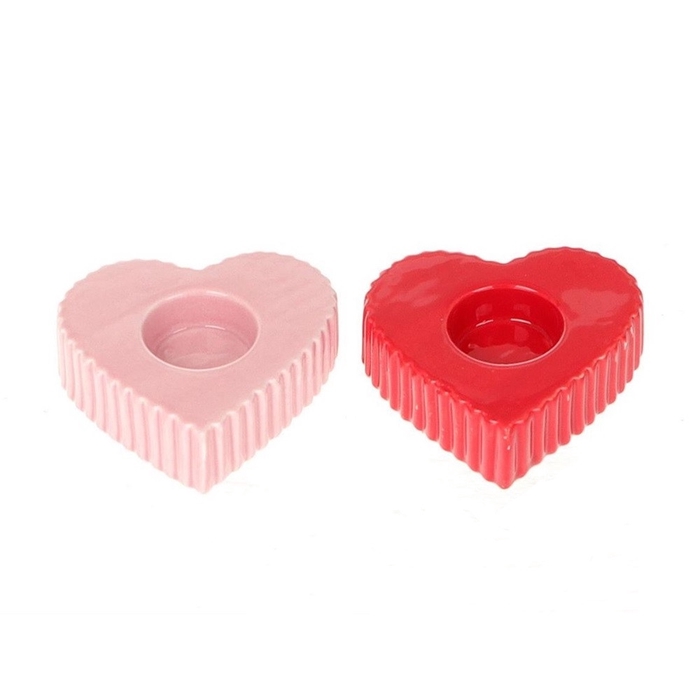 Love Candle holder heart 9*8.5*4cm