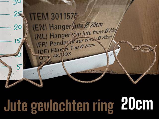 <h4>GEVLOCHTEN JUTE RINGEN#</h4>