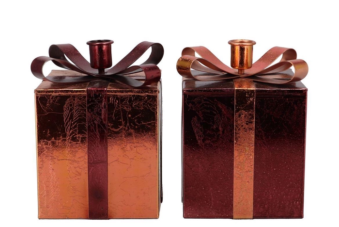 <h4>Glam Scottish Spice Mix Candle Holder Ass 12x17cm</h4>