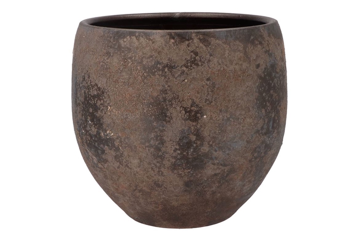 <h4>Bali Indonesian Grey Pot 35x32cm</h4>