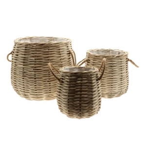 Basket Wicker Rope S3 H49D50