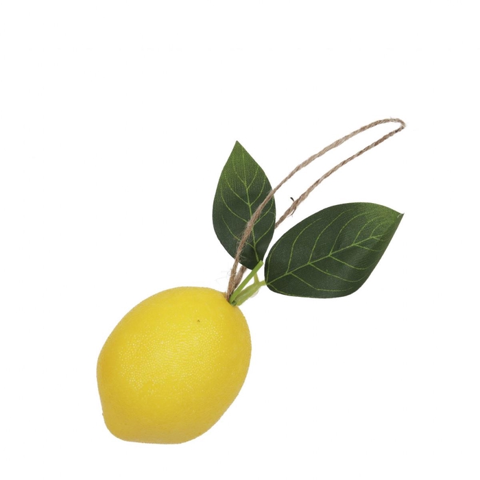 <h4>Decoration Hanging lemon d7cm</h4>