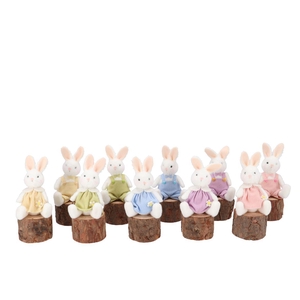 Easter Fun Pastel Bunny Sit Ass 6x6x16cm