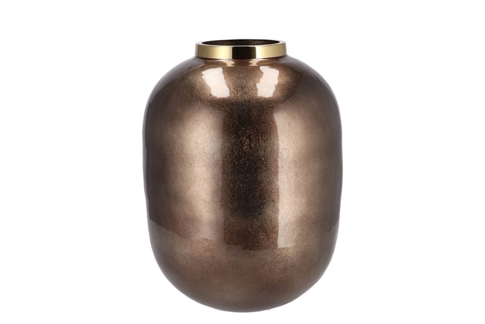 Julie Scottish Green Vase Flower Iron 28x28x36cm