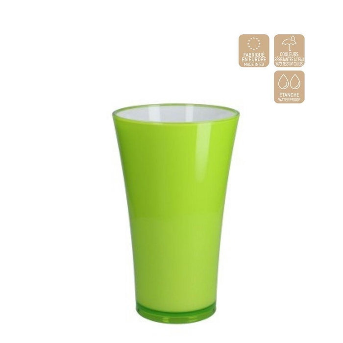<h4>Plastic Vase Fizzy d16*27cm</h4>