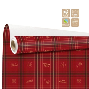 Christmas Paper roll 80cm 40m Glasgow Clayrton