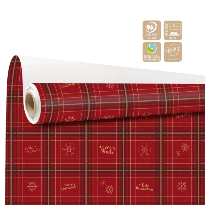 <h4>Christmas Paper roll 80cm 40m Glasgow Clayrton</h4>