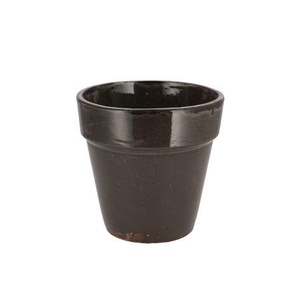 Ebbi Moss Black Pot Glaze 17x17cm Nm