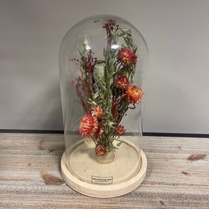 Stolp d17x28h mix oranje-geel droog