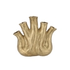 Aglio Gold Vase Oval 36x17x33cm