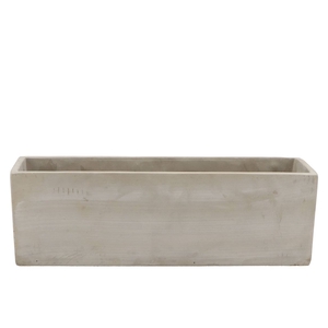 Concrete Bowl Rectangle 40x11x13cm